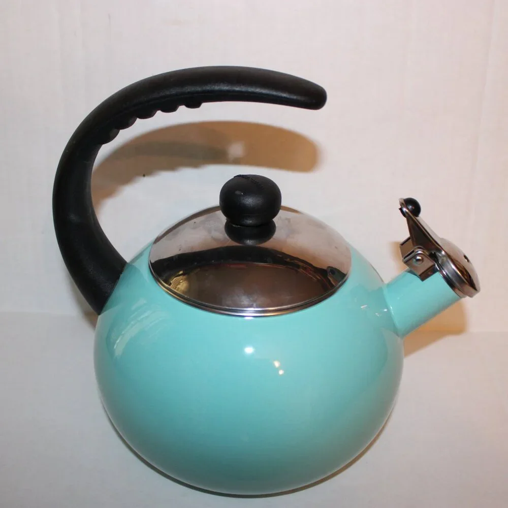 Faberware Teapot Teal Blue - Picture 3 of 4